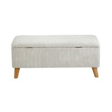 Ayaan Footed Storage Ottoman Bench